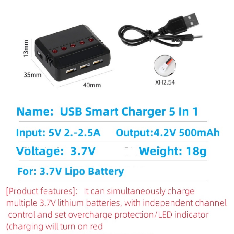 Syma X5HW X5HC X5C X5SW 3.7V 5 - Drone Battery Balance Charger review and price